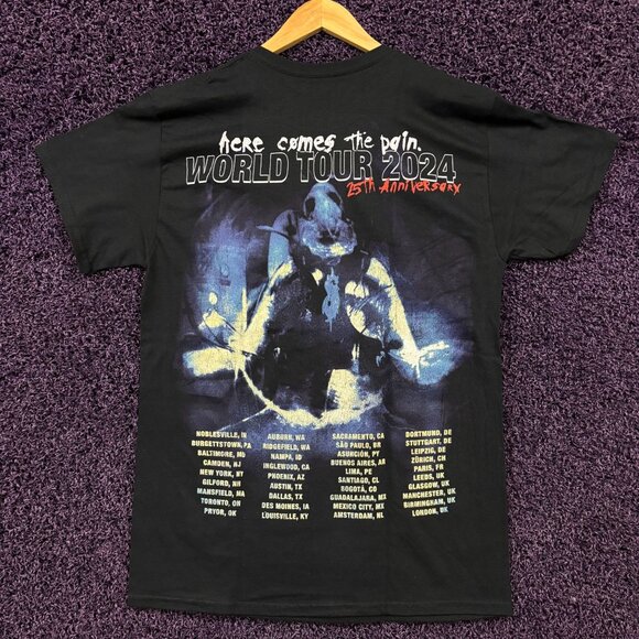 Slipknot Here Comes the Pain World Tour T-Shirt Size Medium - Picture 3 of 4
